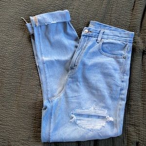 AEO mom jeans